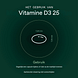 Bonusan Vitamine D3 25 Softgels 300CP