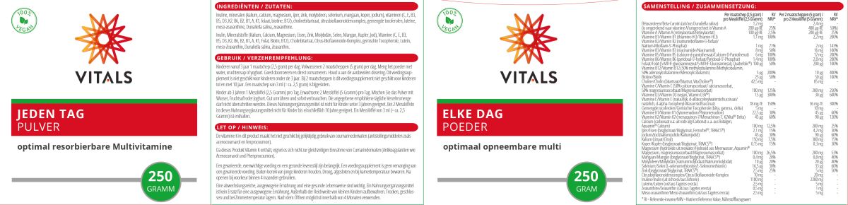 Elke Dag Poeder afbeelding van document #1, label