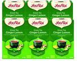 Yogi Tea Green Tea Ginger Lemon Voordeelverpakking 6x17ST Yogi Tea Green Tea Ginger Lemon Voordeelverpakking 6x17ST