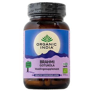 Organic India Brahmi Gotukola Capsules 90CP