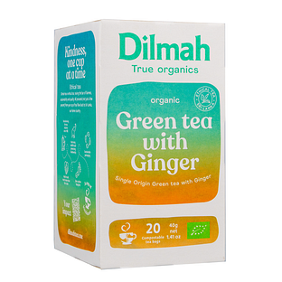 Dilmah Organic Green Tea Ginger 20ZK Dilmah Organic Green Tea Ginger 20ZK