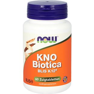 NOW KNO Biotica Blis K12 Zuigtabletten 60ZTB NOW KNO Biotica Blis K12 Zuigtabletten 60ZTB