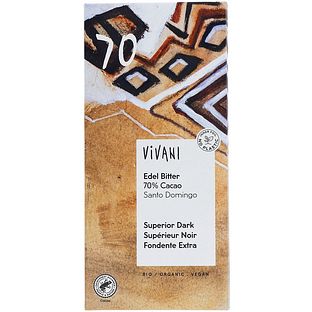 Vivani Edel Bitter 70% Cacao Reep 80GR