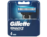 Gillette Mach3 Turbo Scheermesjes 4ST