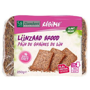 Damhert Low Carb Lijnzaad Brood 250GR