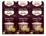Yogi Tea Sweet Chai Voordeelverpakking 6x17ST Yogi Tea Sweet Chai Voordeelverpakking 6x17ST