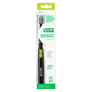 GUM Sonic Daily Tandenborstel Zwart 1ST