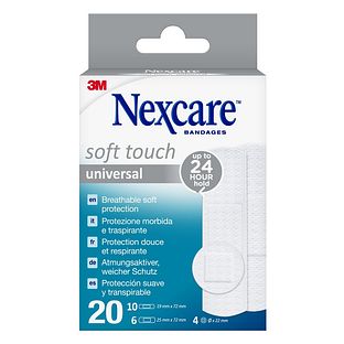 Nexcare Bandages Soft Touch Universal 20ST