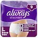 Always Discreet Incontinentie Broekjes Maat L 9ST Always Discreet Incontinentie Broekjes Maat L 9ST