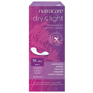 Natracare Dry & Light Incontinentieverband Plus 16ST