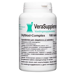 VeraSupplements Olijfblad Complex Tabletten 100TB