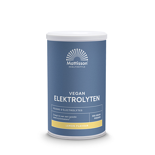 Mattisson HealthStyle Elektrolyten Lemon Poeder 300GR