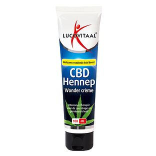 Lucovitaal CBD Hennep Wonder Crème 100ML Lucovitaal CBD Hennep Wonder Crème 100ML