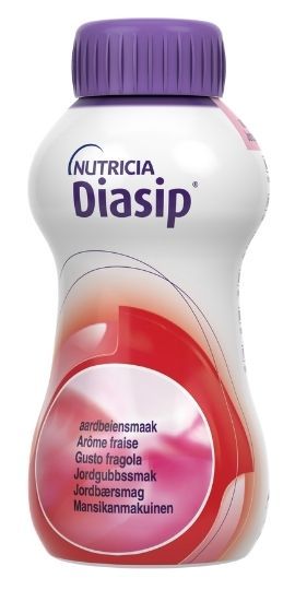 Nutricia Diasip Aardbei 4-pack 800ML