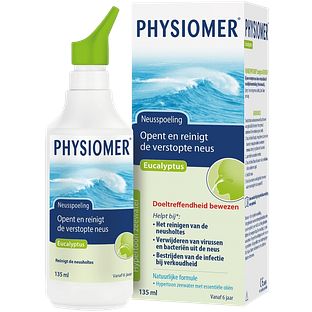 Physiomer Neusspoeling Eucalyptus 135ML Physiomer Neusspoeling Eucalyptus 135ML