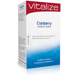 Vitalize Cranberry Complex Forte Tabletten 60TB Vitalize Cranberry Complex Forte Tabletten 60TB