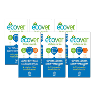 Ecover Zuurstofbleekmiddel Voordeelverpakking 6x400GR Ecover Zuurstofbleekmiddel Voordeelverpakking 6x400GR