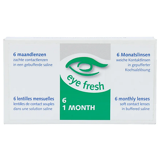 Eye Fresh Zachte Maandlenzen -3.50 6ST Eye Fresh Zachte Maandlenzen -3.50 6ST