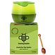 Honeybalm Matcha Lip Balm 6.5GR Verpakking met potje erop en stokje ernaast Honeybalm Matcha Lip Balm 6.5GR Verpakking met potje erop en stokje ernaast
