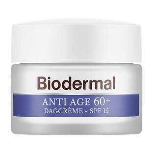 Biodermal Anti Age Dagcrème 60+ met factor 15 50ML