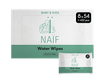 Naif Baby & Kids Water Billendoekjes Voordeelverpakking 8x54ST