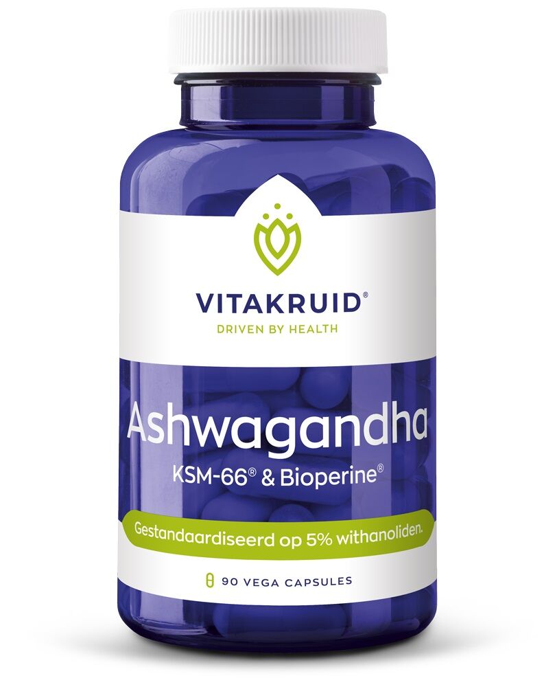 Vitakruid Ashwagandha 5% withanoliden KSM-66? & Bioperine? 60