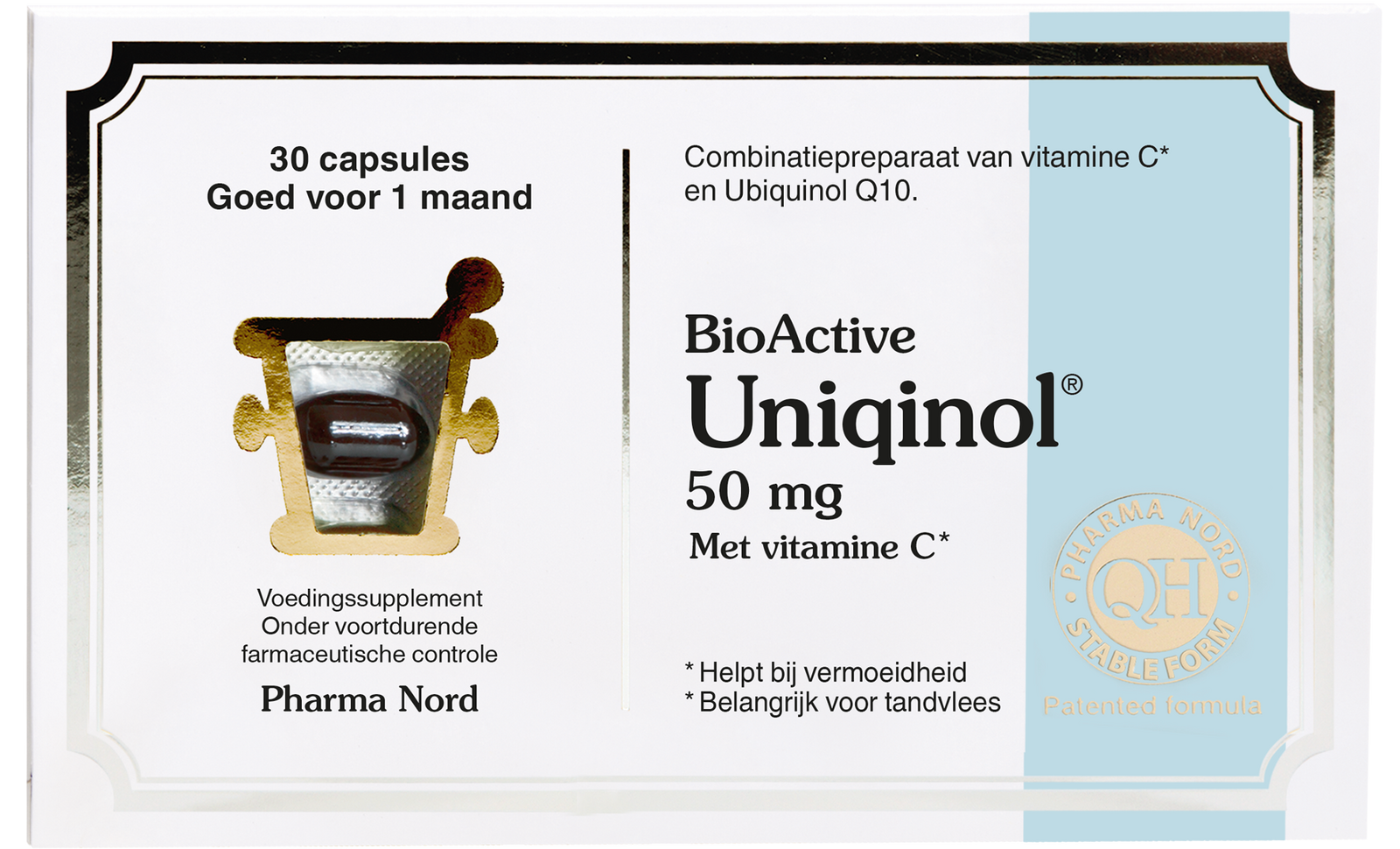 Pharma Nord BioActive Uniqinol 50mg QH Capsules 30CP