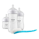 Avent Natural Response Starterset 3x Flessen 1ST 3 flessen met borstel
