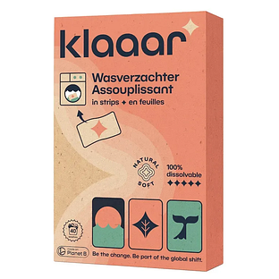 Klaaar Wasstrips Wasverzachter 40ST
