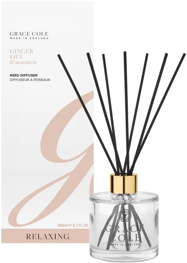 Grace Cole Ginger Lily & Mandarin Reed Diffuser