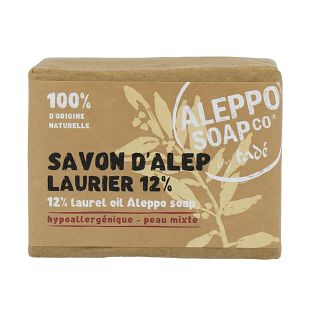 Aleppo Soap Co Savon D'Alep Zeep met 12% Laurier 190GR