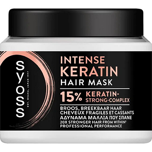 Syoss Intense Keratin Hair Mask 15% Keratin 400ML