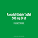 Panadol 500 mg Filmomhulde Tabletten 20ST Panadol 500 mg Filmomhulde Tabletten 20ST
