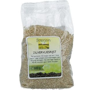 Boerjan Zilvervliesrijst 800GR