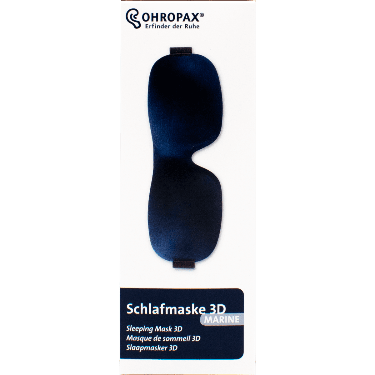 Ohropax Slaapmasker 3D - Blauw afbeelding