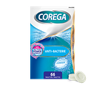 Corega Anti-bacterie Dagelijkse Reiniger Tabletten 66ST