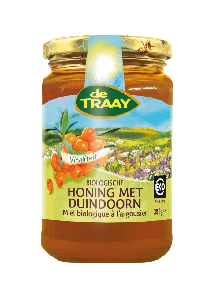 De Traay Honing met Duindoorn Biologisch afbeelding