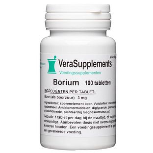 VeraSupplements Borium 3mg Tabletten 100TB