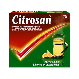 Citrosan Hete Citroendrank Sachets 15ST
