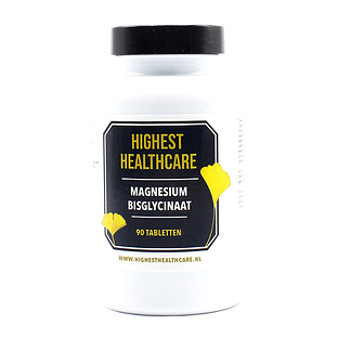 Highest Healthcare Magnesium Bisglycinaat Tabletten 90TB Highest Healthcare Magnesium Bisglycinaat Tabletten 90TB