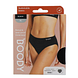Boody Menstruatieondergoed Bikinislip Zwart Normaal/Hevig Maat XL 1ST