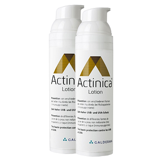 Actinica Lotion SPF50+ Voordeelverpakking 2x80GR Actinica Lotion SPF50+ Voordeelverpakking 2x80GR