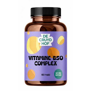 Cruydhof Vitamine B50 Complex Tabletten 60TB
