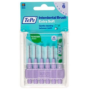 TePe Interdentale Rager Extra Soft Lila 1,1mm 6ST