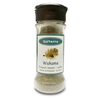 Salterra Wakame Biologisch Zeewier Poeder 40GR Salterra Wakame Biologisch Zeewier Poeder 40GR