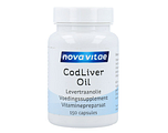 Nova Vitae Cod Liver Oil Levertraanolie Capsules 150CP
