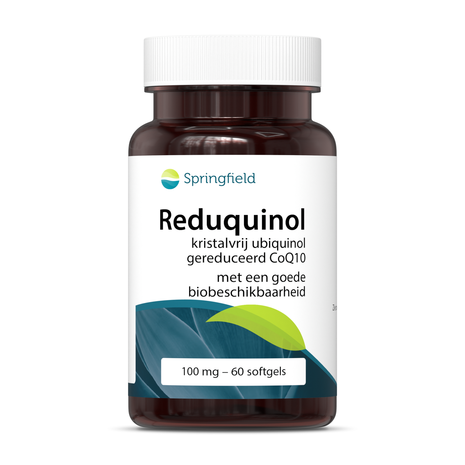 Springfield Spring Reduquinol Kristalvrij Ubiquinol 100mg 60SG