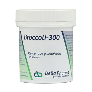 DeBa Pharma Broccoli 300mg Capsules 60VCP
