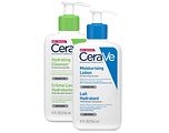 CeraVe Combi Hydraterende Melk en Hydraterende Reinigingscrème - 2 stuks