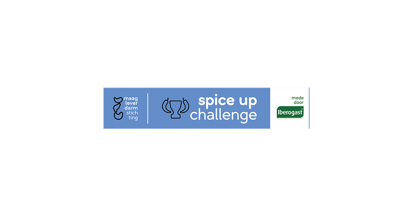 Maag darm lever stichting spice up challenge logo iberogast logo